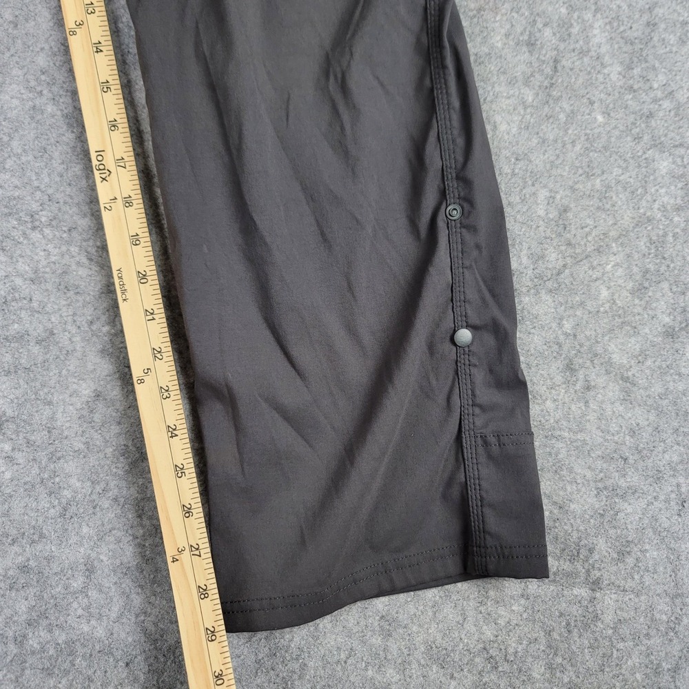 Prana Stretch Zion Hiking Pants Mens 36x30 Gray Nylon Cargo M4ST30116 - Picture 5 of 12